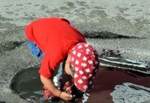 A Boy and a puddle – is there anything more innocent?