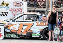 Kevin Bridge returns to Victory Lane at Sauble Speedway