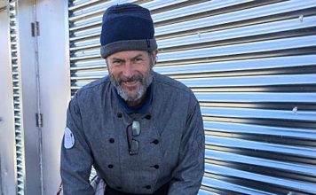 Chef Jamie Kennedy among 11 Chefs who provided a free community lunch with the Bagida’waad Alliance at Nawash