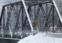 Historic bridge closed for the winter season