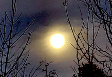 Last full moon before Winter Solstice