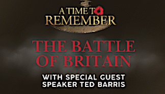 Remembrance Day Event – Bruce County Museum highlights 85th Anniversary of the Battle of Britain with Historian Ted Barris